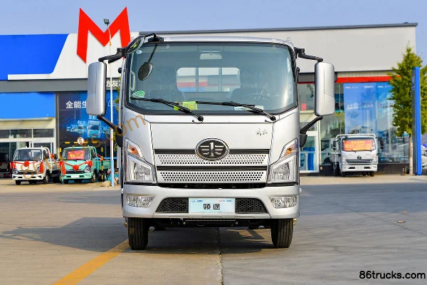 FAW Jiefang Lingtu 160 ch 4X2(6 roues) 4,2 m cabine simple plate-forme, camion léger Extérieur (2) | 86Trucks