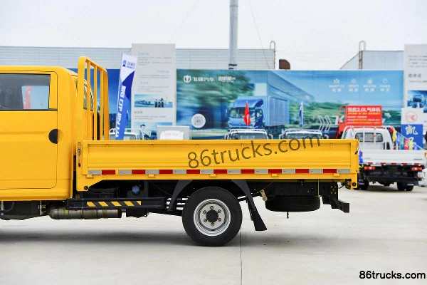 Kama Ruihang X3 127ch 4X2(6 roues) 3m double row flatbed micro truck Carrosserie (3) | 86Trucks