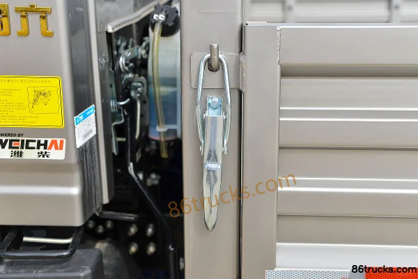 Sinotruk HOWO Hanjiang 150 ch 4X2(6 roues) 4,15 m camion plateau à cabine simple AMT automatique Carrosserie (3) | 86Trucks
