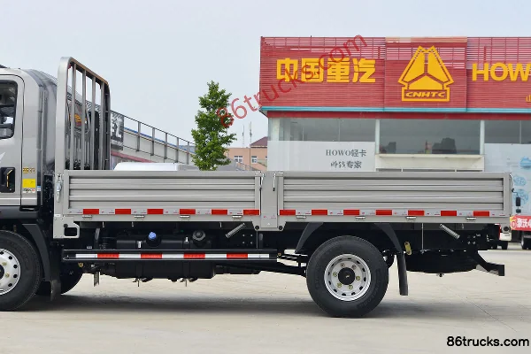 Sinotruk HOWO Hanjiang 150 ch 4X2(6 roues) 4,15 m camion plateau à cabine simple AMT automatique Carrosserie (2) | 86Trucks