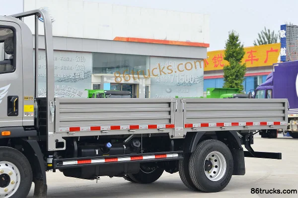 Sinotruk HOWO Hanjiang 150 ch 4X2(6 roues) 4,15 m camion plateau à cabine simple AMT automatique Carrosserie (1) | 86Trucks