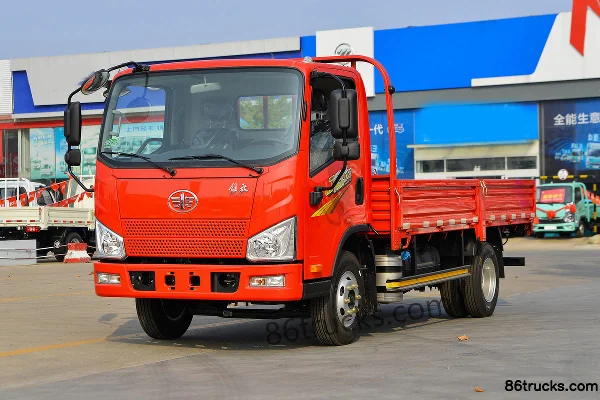 FAW Jiefang J6F Pashanhu 140ch 4X2(6 roues) 4.2m single row flatbed light truck Extérieur (3) | 86Trucks