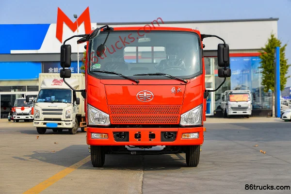 FAW Jiefang J6F Pashanhu 140ch 4X2(6 roues) 4.2m single row flatbed light truck Extérieur (2) | 86Trucks