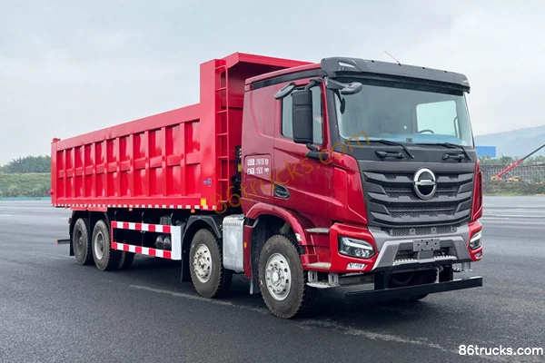 Beijing Trucks Dream Chaser 440hp 8X4(12 wheels) 8.8m AMT automatic dump truck (China VI) Exterior