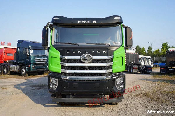 SAIC Hongyan Genlyon H6 Composite Reinforced Edition 460hp 8X4(12 wheels) 6.7m Dump Truck (China VI) Exterior (2) | 86Trucks