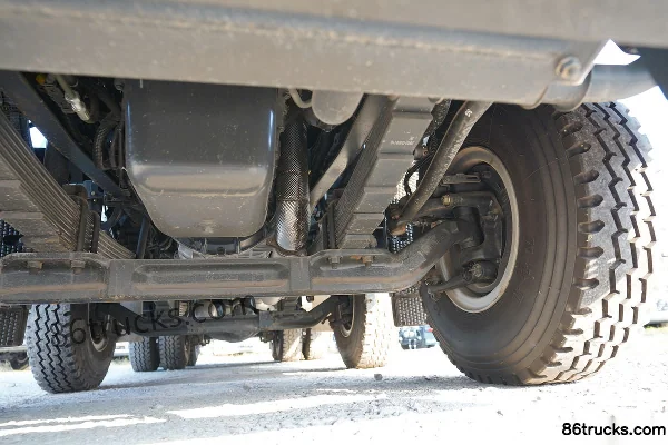 SAIC Hongyan Genlyon H6 Composite Reinforced Edition 460hp 8X4(12 wheels) 6.7m Dump Truck (China VI) Chassis (3) | 86Trucks