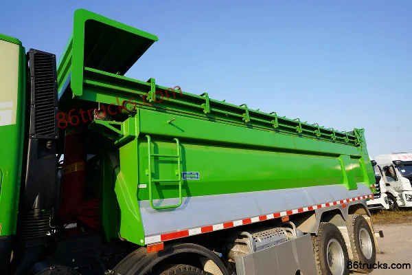 SAIC Hongyan Genlyon H6 Composite Reinforced Edition 460hp 8X4(12 wheels) 6.7m Dump Truck (China VI) Body (1) | 86Trucks