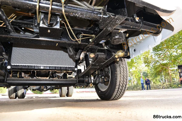Kama Ruihang X1 1,6L 120 ch 4X2(6 roues) essence camion léger simple cabine à ridelles 4 m Châssis (3) | 86Trucks