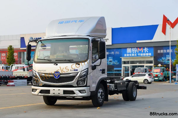 Foton Zhilan HL 4,5T 4,14 m cabine simple hybride rechargeable fourgon léger 14,016 kWh 4X2(6 roues) Extérieur (3) | 86Trucks