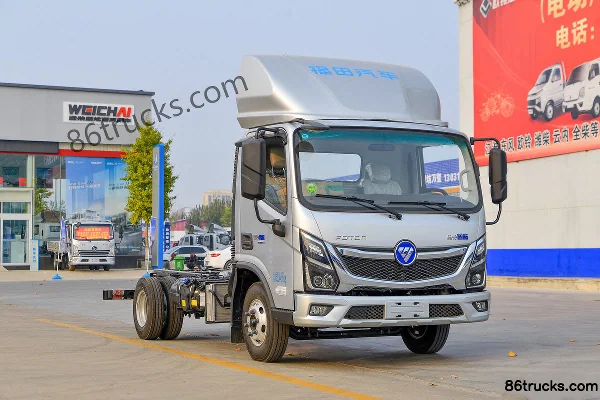 Foton Zhilan HL 4.5T 4.14m Single Row Plug-in Hybrid Box Light Truck 14.016kWh 4X2(6 wheels) Exterior