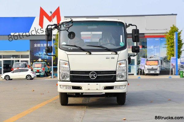 Kama Kaijie M1 115hp 4X2(6 wheels) 3.83m Semi-row Flatbed Light Truck Exterior (2) | 86Trucks