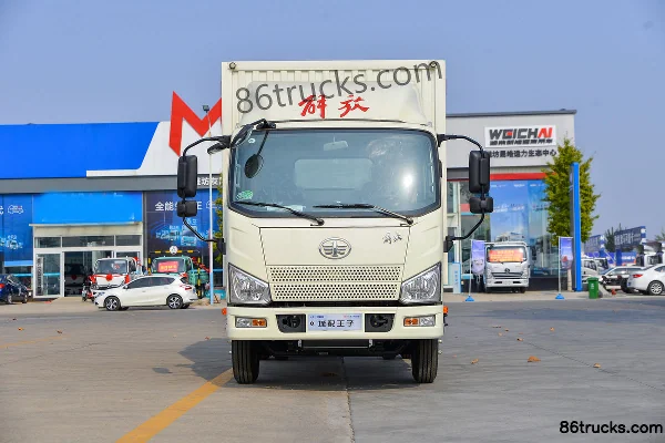 FAW Jiefang J6F Medium Body 137hp 4X2(6 wheels) 4.16m Single Row Van Light Truck (China VI) Exterior (2) | 86Trucks