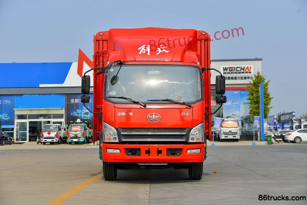FAW Jiefang Hu VH 170hp 4X2(6 wheels) 5.16m Single-row Grating Cargo Truck Exterior (2) | 86Trucks