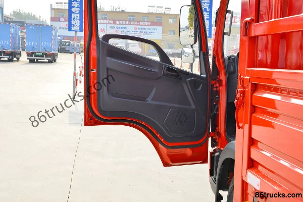 FAW Jiefang Hu VH 170hp 4X2(6 wheels) 5.16m Single-row Grating Cargo Truck Cab (2) | 86Trucks