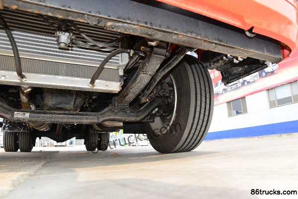 FAW Jiefang Hu VH 170hp 4X2(6 wheels) 5.16m Single-row Grating Cargo Truck Chassis (3) | 86Trucks
