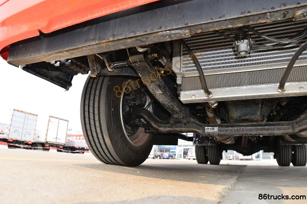 FAW Jiefang Hu VH 170hp 4X2(6 wheels) 5.16m Single-row Grating Cargo Truck Chassis (2) | 86Trucks