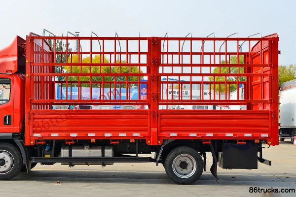 FAW Jiefang Hu VH 170hp 4X2(6 wheels) 5.16m Single-row Grating Cargo Truck Body (2) | 86Trucks