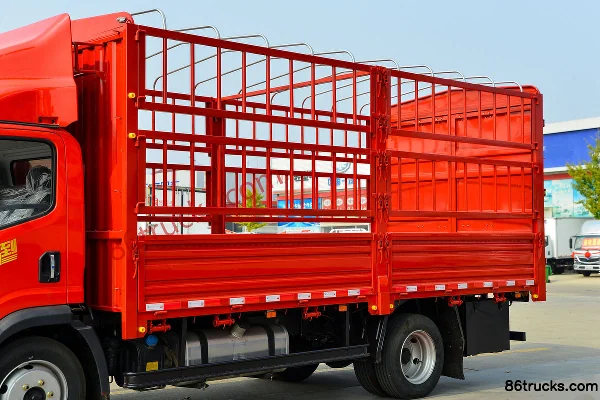 FAW Jiefang Hu VH 170hp 4X2(6 wheels) 5.16m Single-row Grating Cargo Truck Body (1) | 86Trucks