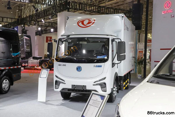 Dongfeng EV360 4,5T 4,2 m cabine simple fourgon léger 100% électrique 81,14 kWh 4X2(6 roues) Extérieur (3) | 86Trucks