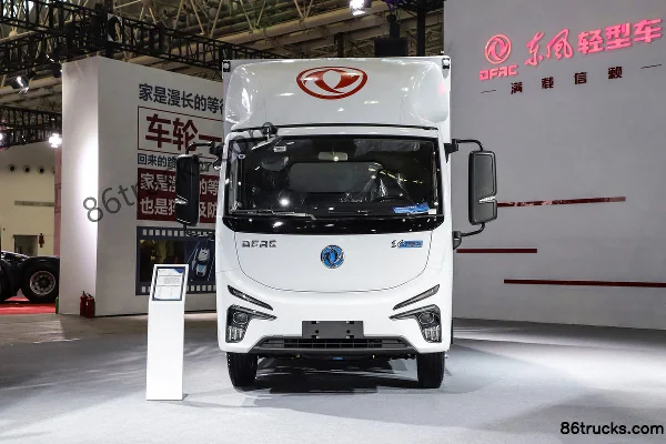 Dongfeng EV360 4,5T 4,2 m cabine simple fourgon léger 100% électrique 81,14 kWh 4X2(6 roues) Extérieur (2) | 86Trucks