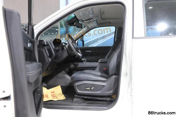 JMC Da Dao EV Comfort Edition Standard Range 2WD Double Row Box Dual Row Pure Electric Pickup 63.75kWh Cab (3) | 86Trucks