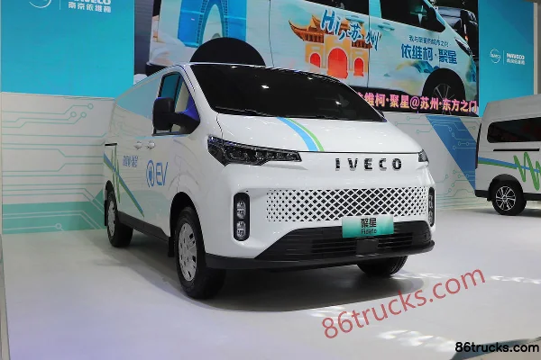 NAVECO Juxing 3.8T 3-Seat 4.998m Pure Electric Panel Van 77kWh Exterior