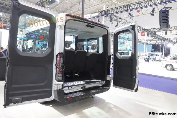 JMC E-Transit 3.5T 9-Seat 5.498m Electric Light Bus Cargo Box (1) | 86Trucks