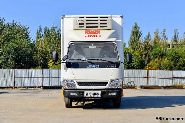 JMC Shunda petit camion 122 ch 4X2(6 roues) camion frigorifique 3,68 m (China VI) Extérieur (2) | 86Trucks