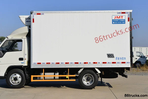 JMC Shunda petit camion 122 ch 4X2(6 roues) camion frigorifique 3,68 m (China VI) Carrosserie (2) | 86Trucks