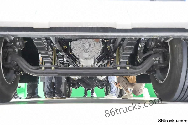 FAW Jiefang J6P Heavy Truck 6X4(10 wheels) Battery Swap Electric Tractor Truck 281.91kWh Chassis (1) | 86Trucks