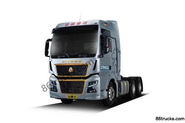 Sinotruk Sitrak G7H Heavy Truck Luxury 630hp 6X4(10 wheels) AMT Automatic Tractor Truck Exterior (3) | 86Trucks