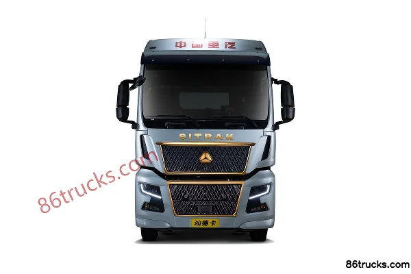 Sinotruk Sitrak G7H Heavy Truck Luxury 630hp 6X4(10 wheels) AMT Automatic Tractor Truck Exterior (2) | 86Trucks