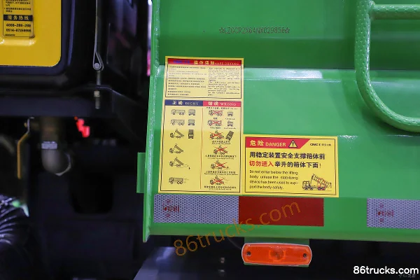 SHACMAN Cummins Longqi H 460hp 8X4(12 wheels) 6.5m dump truck Body (3) | 86Trucks