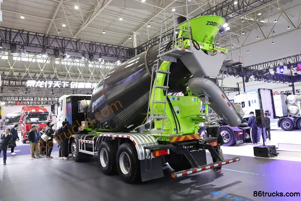 Dongfeng Commercial Vehicle Tianlong KC 8X4(12 roues) Electric Concrete Mixer Truck 350kWh Extérieur (3) | 86Trucks