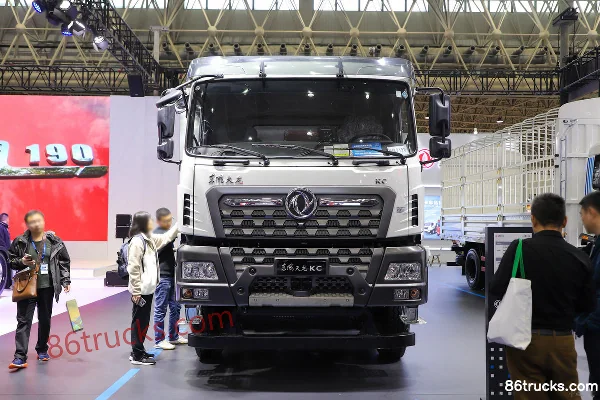 Dongfeng Commercial Vehicle Tianlong KC 8X4(12 roues) Electric Concrete Mixer Truck 350kWh Extérieur (2) | 86Trucks