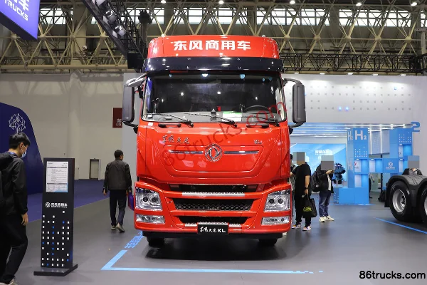 Dongfeng Commercial Vehicle Tianlong KL 6X4(10 roues) tracteur routier électrique à batterie interchangeable 282 kWh Extérieur (2) | 86Truck