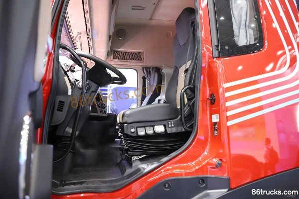 Dongfeng Commercial Vehicle Tianlong KL 6X4(10 roues) tracteur routier électrique à batterie interchangeable 282 kWh Cabine (3) | 86Trucks
