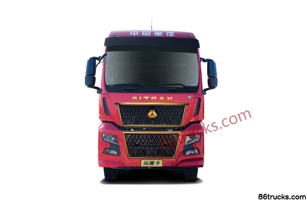 Sinotruk Sitrak SITRAK G7H Heavy Truck Yuexiang Edition 560 hp 6X4(10 wheels) LNG Automatic Tractor Truck Exterior (2) | 86Trucks
