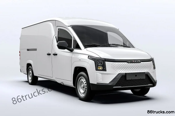 Lingshi Auto Gold Warehouse Economy Warehouse Luxury 3T 2-Seat 5.43m Electric Panel Van 38.016kWh Exterior