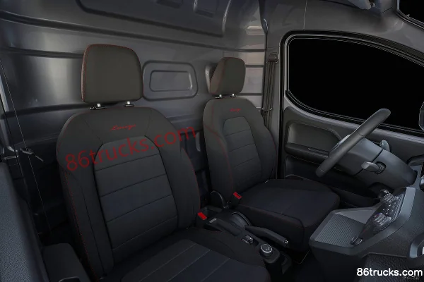 Lingshi Automobile Golden Warehouse Économique Luxe 3T 2 places 5,43 m fourgon fermé électrique pur 38,016 kWh Cabine (2) | 86Trucks