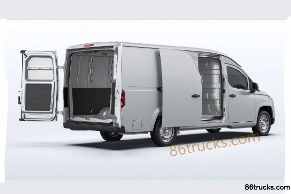 Lingshi Automobile Golden Warehouse Économique Luxe 3T 2 places 5,43 m fourgon fermé électrique pur 38,016 kWh Châssis (1) | 86Trucks