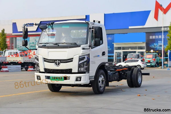 Feidi HV5 4.15m Single Row Plug-in Extended Range Hybrid Panel Light Truck 41.6kWh 4X2(6 wheels) Exterior (3) | 86Trucks