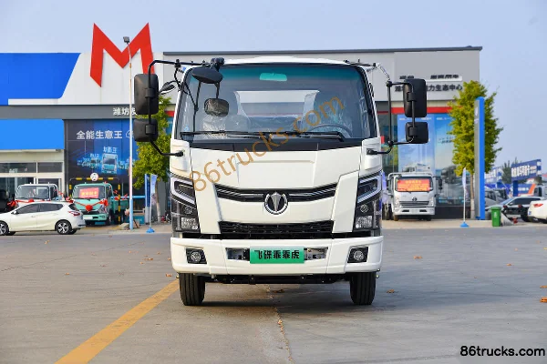 Feidi HV5 4.15m Single Row Plug-in Extended Range Hybrid Panel Light Truck 41.6kWh 4X2(6 wheels) Exterior (2) | 86Trucks