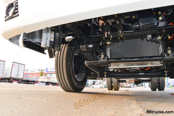 Feidi HV5 4.15m Single Row Plug-in Extended Range Hybrid Panel Light Truck 41.6kWh 4X2(6 wheels) Chassis (2) | 86Trucks
