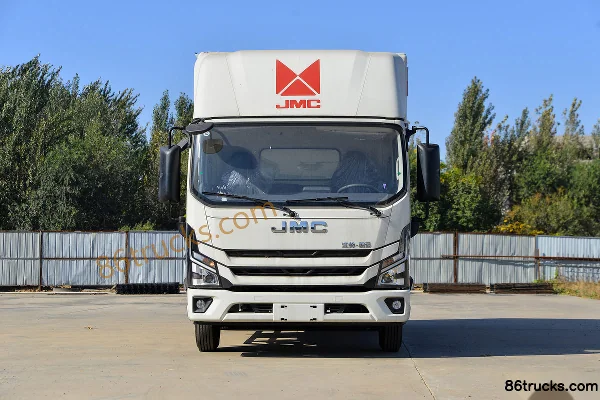 JMC Kaiyun+ Wide Body 2.5L Diesel 156hp 4X2(6 wheels) Fast Gear 8-Speed Air Brake 3.8m Semi-Cab Cargo Truck Exterior (2) | 86Trucks