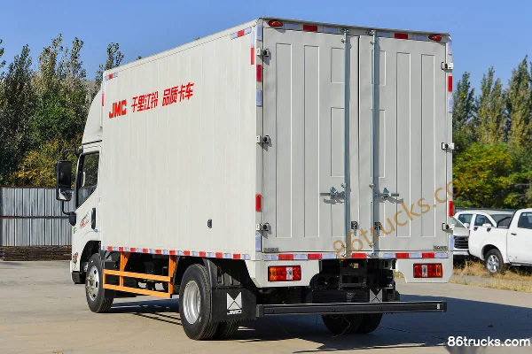 JMC Kaiyun+ Wide Body 2.5L Diesel 156hp 4X2(6 wheels) Fast Gear 8-Speed Air Brake 3.8m Semi-Cab Cargo Truck (3) | 86Trucks