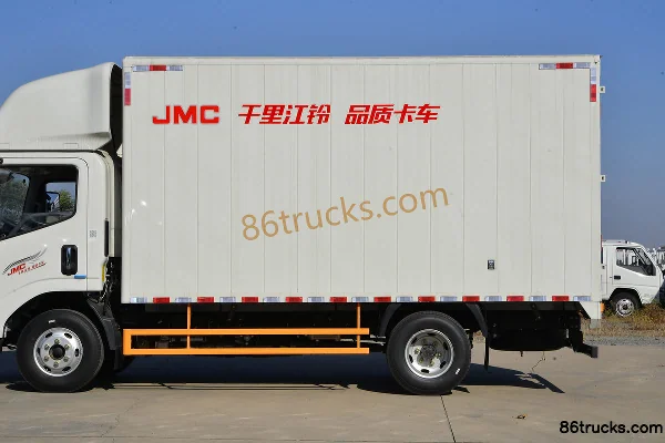 JMC Kaiyun+ Wide Body 2.5L Diesel 156hp 4X2(6 wheels) Fast Gear 8-Speed Air Brake 3.8m Semi-Cab Cargo Truck (2) | 86Trucks