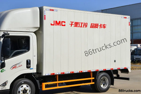 JMC Kaiyun+ Wide Body 2.5L Diesel 156hp 4X2(6 wheels) Fast Gear 8-Speed Air Brake 3.8m Semi-Cab Cargo Truck (1) | 86Trucks