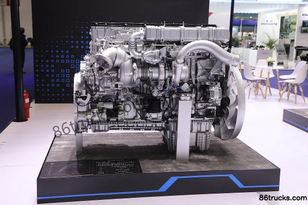 Mercedes-Benz OM473LA.6-54 630hp 15.6L China VI Diesel Engine Exterior (2) | 86Trucks