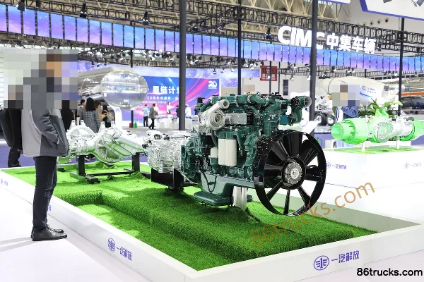 Xichai CA6DM3-56E66 560hp 12.5L China VI Diesel Engine Exterior